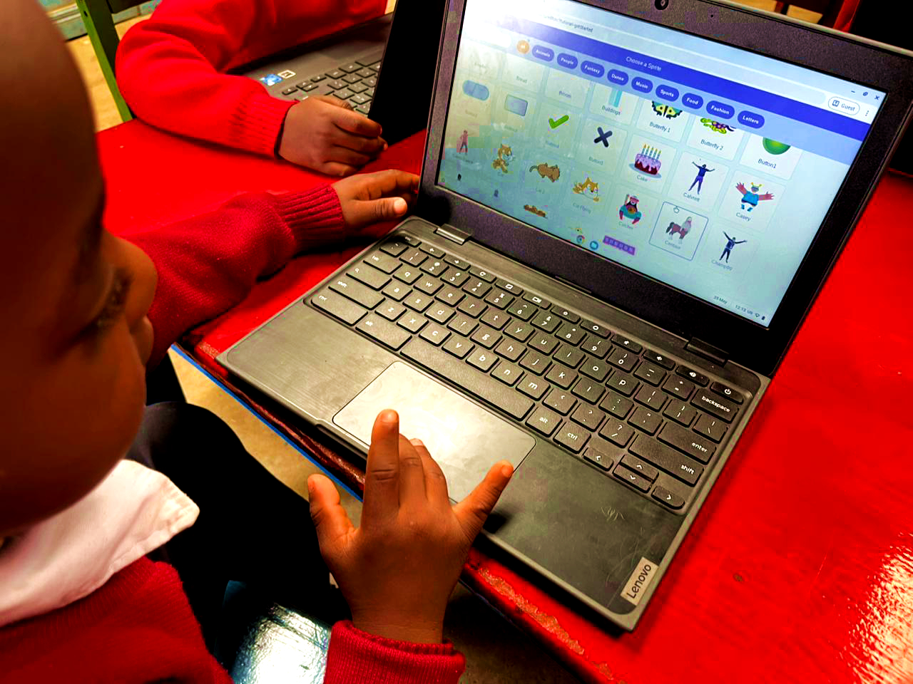 Learners at St. Genevieve Academy